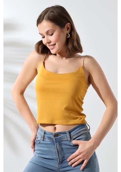 Lastik Askılı Kısa Atlet 19282 Hardal modelleri