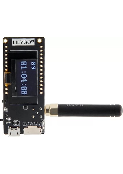 Lılygo LORA32 868MHZ OLED 0.96 Inç Sd Kart Wifi Ble Geliştirme Kartı Esp-32 SX1276