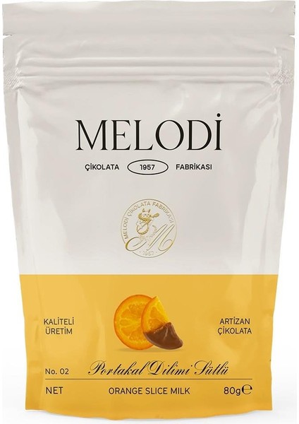 Portakal Dilimi Draje 80G