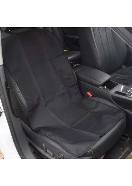 Araba Ön Tek Koltuklu Araba Paspası Oxford Kumaş Baskılı Su Geçirmez Köpek Araba Paspası (Yurt Dışından)