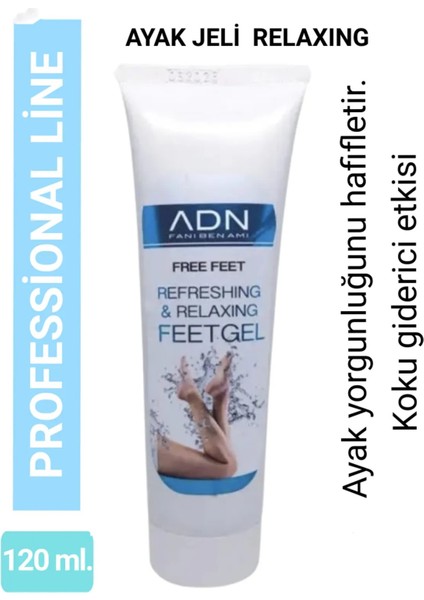 Refreshing & Relaxing Feet Gel - Ayak Jeli,  120 Ml.