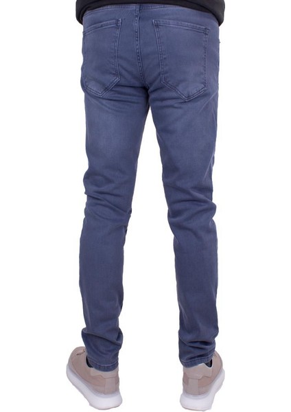 Twister Jeans Twister Panamacn 748-04 Gri Düşük Bel Dar Paça Erkek Jeans Pantolon