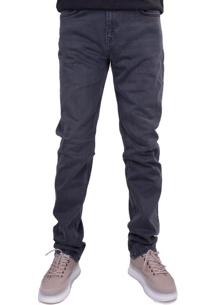 Twister Martincn 744-02 Gri Normal Bel Normal Paça Erkek Jeans Pantolon