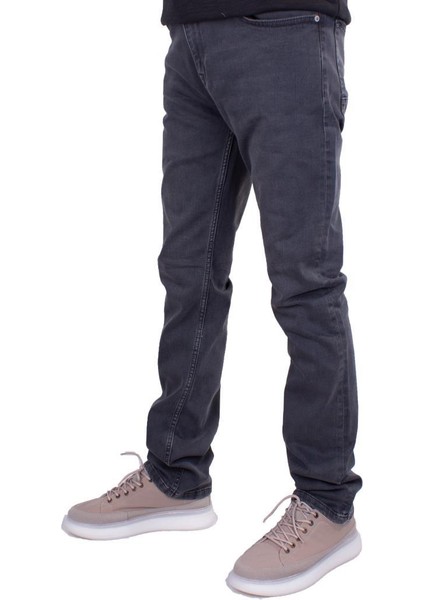 Twister Martincn 744-02 Gri Normal Bel Normal Paça Erkek Jeans Pantolon