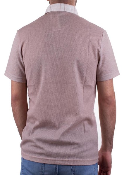 2281CC Bej Polo Yaka Erkek T-Shirt fırsatları