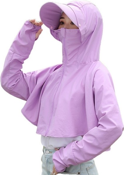 Şapka Kadın Yaz Uv Koruması Gündelik Bisiklet Güneşliği (Yurt Dışından)