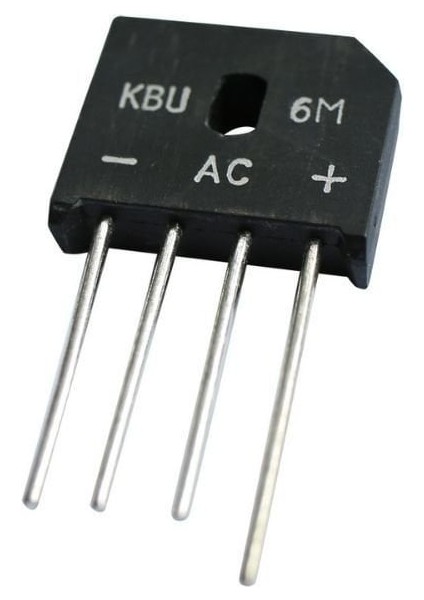 Köprü Diyot 6A 1000V - KBU6M - Tarak Tip