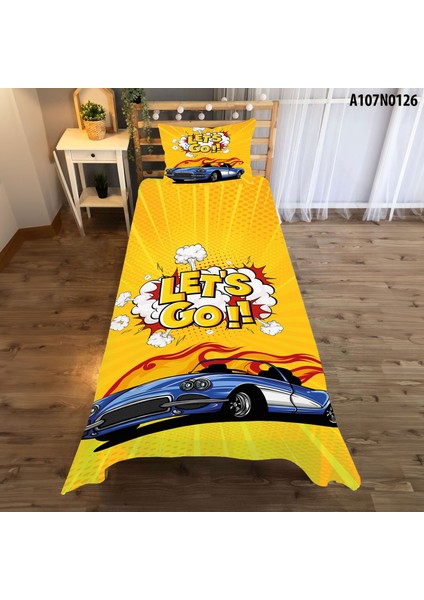 Tek Kişilik Yatak Örtüsü ve Yastık Kılıfı