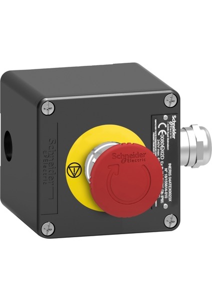 XAWF178EX Atexd Control Statıon Metal,one Emergenc - Işıklı Tetiklemeli, Çevir, Çek 24V Ac/dc
