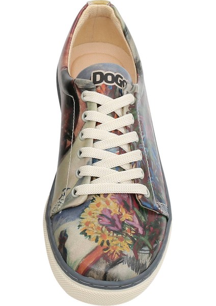 Kadın Vegan Deri Çok Renkli Sneakers - Still Life Tasarım