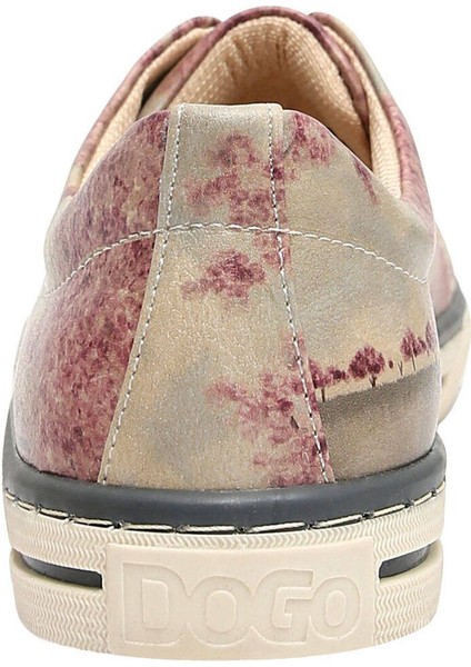 Kadın Vegan Deri Çok Renkli Sneakers - Paris Mon Amour Tasarım