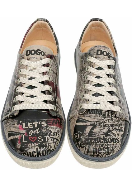 Kadın Vegan Deri Çok Renkli Günlük Sneakers - Let's Get Lost Tasarım modelleri