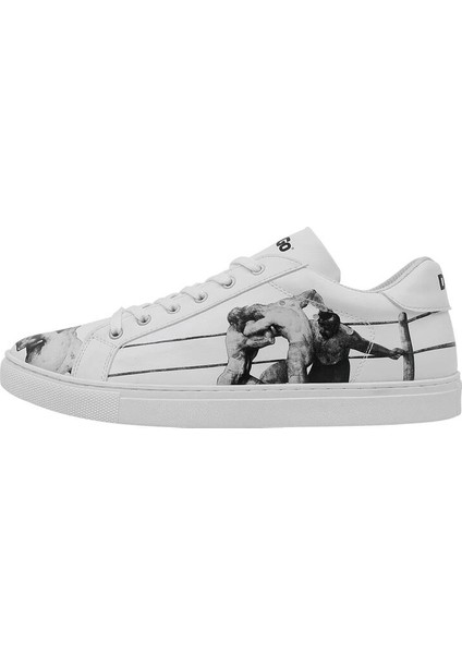 Erkek Vegan Deri Beyaz Sneakers - Champion Tasarım fiyatları