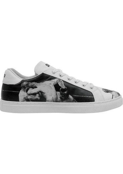 Erkek Vegan Deri Beyaz Sneakers - Champion Tasarım modelleri