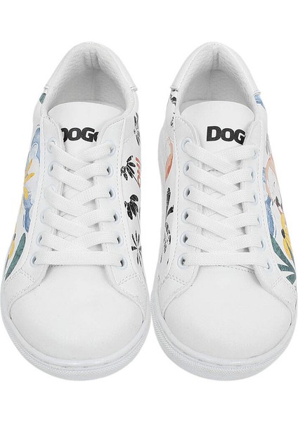 Çocuk Vegan Deri Beyaz Günlük Sneakers - Oh The Bliss Tasarım modelleri