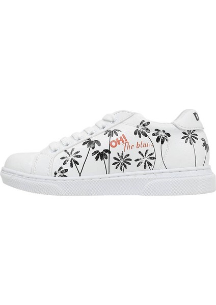 Çocuk Vegan Deri Beyaz Günlük Sneakers - Oh The Bliss Tasarım fırsatları