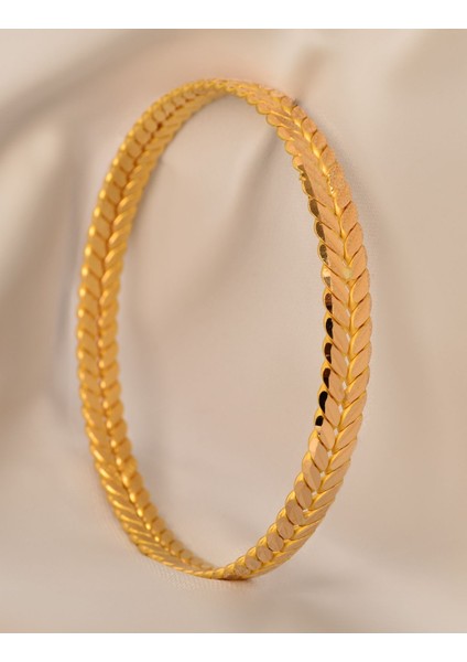 20 gr (GRAM) Yaprak Modelli Burma Bilezik 22 Ayar Altın Yatırımlık İşçiliksiz fiyatları