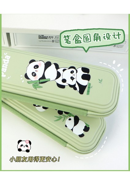 Panda Kalem Çantası Ins Tarzı Ilkokul Öğrenci Kırtasiye Kutusu (Yurt Dışından) fırsatları
