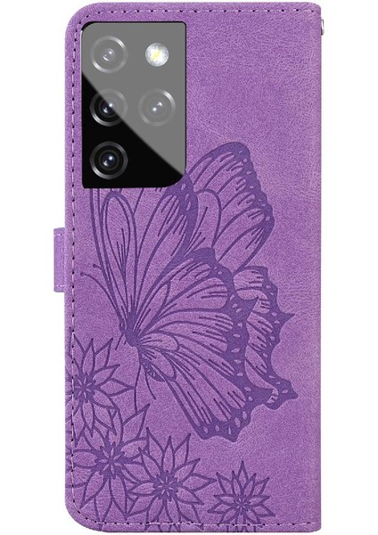 Samsung Galaxy S21 Ultra Kickstand Koruyucu Deri Cüzdan Için Kılıf (Yurt Dışından) fırsatları