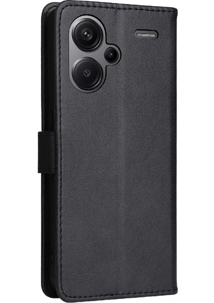 Manyi Mall Xiaomi Redmi Not 13 Pro Için Flip Case Artı Yüksek Kaliteli Deri Klasik (Yurt Dışından)