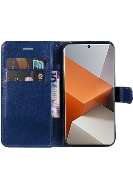 Xiaomi Redmi Not 13 Pro Için Flip Case Artı Yüksek Kaliteli Deri Klasik (Yurt Dışından)