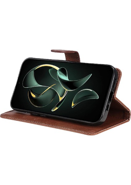 Kart Yuvası ile Xiaomi Redmi K60 Ultra Yüksek Kaliteli Deri Için Flip Case (Yurt Dışından) indirimleri
