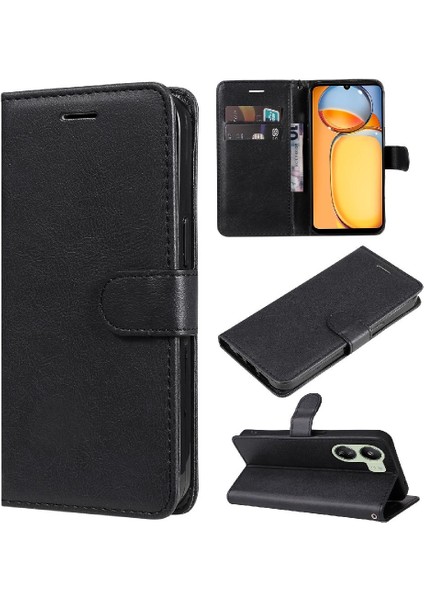 Xiaomi Redmi Için Flip Case Xiaomi 4g Yüksek Kalite Deri Klasik Düz Renk (Yurt Dışından) indirimleri