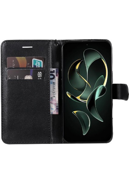 Kart Yuvası ile Xiaomi Redmi K60 Ultra Yüksek Kaliteli Deri Için Flip Case (Yurt Dışından) indirimleri