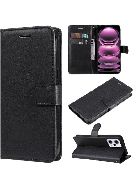 Xiaomi Redmi Için Flip Case NOTE12 Pro Hız Kart Yuvası ile Yüksek Kalite (Yurt Dışından)