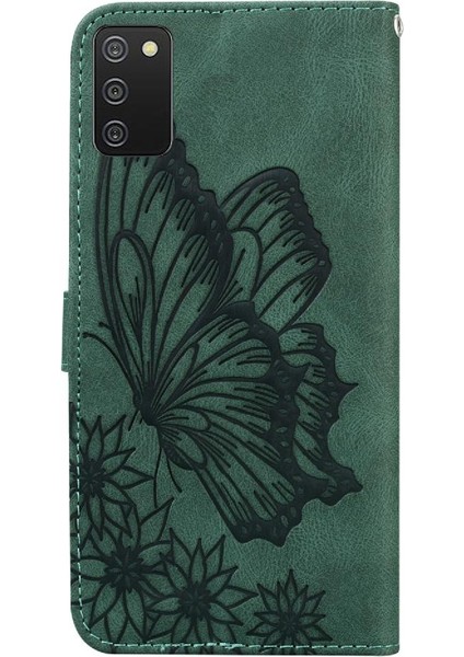 Kart Yuvası Standı ile Samsung Galaxy A02/M02 Flip Telefon Kılıfı Için Kılıf (Yurt Dışından)