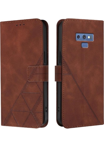 Samsung Galaxy Not 9 Flip Folio Kitap Koruyucu Pu Deri Kart (Yurt Dışından)