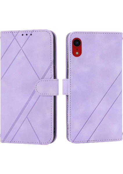 Iphone Xs Kredi Kartı Tutucu Pu Deri Kayış Kickstand Anti Için Filp Durumda (Yurt Dışından)
