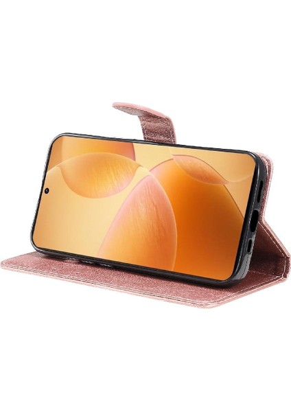 Xiaomi Poco X6 Pro 5g Için Flip Case Klasik Düz Renk Yüksek Kaliteli Telefon Kılıfı (Yurt Dışından)