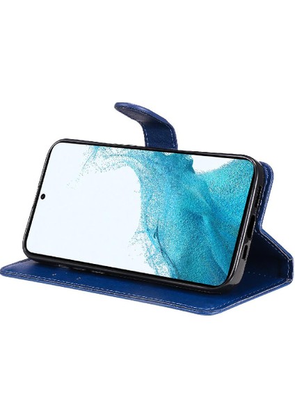 Samsung Galaxy S23 Artı Yüksek Kaliteli Deri Iş Cüzdan Için Flip Case (Yurt Dışından)