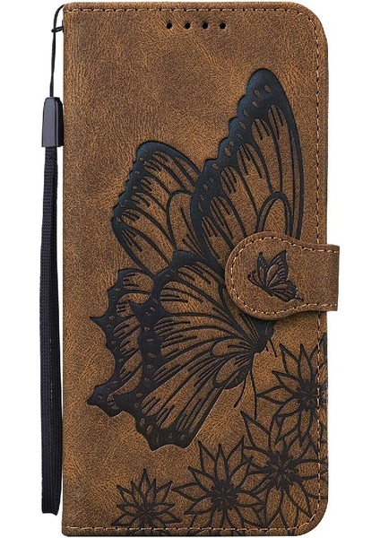 Iphone 6 Için Kılıf Artı/6s Artı Kickstand Koruyucu Deri Cüzdan Büyük (Yurt Dışından)