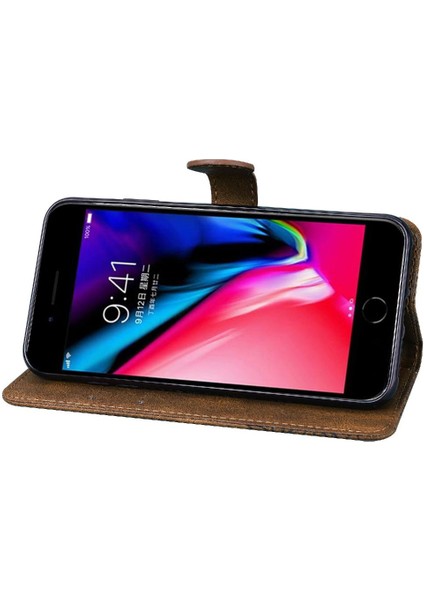 Iphone 6 Için Kılıf Artı/6s Artı Kickstand Koruyucu Deri Cüzdan Büyük (Yurt Dışından)