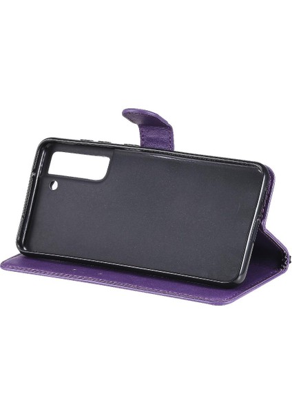 Kart Yuvası ile Samsung Galaxy S21 Fe Klasik Düz Renk Için Flip Case (Yurt Dışından) fırsatları
