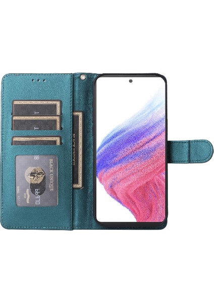 Samsung Galaxy A53 Basit Iş Için Flip Case Kapak Cüzdan Kılıf (Yurt Dışından)