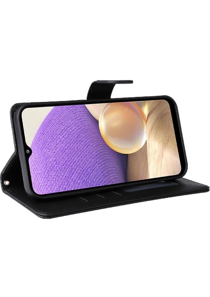 Samsung Galaxy A32 5g Için Flip Case Cüzdan Kapak Kapak Basit Iş (Yurt Dışından) indirimleri