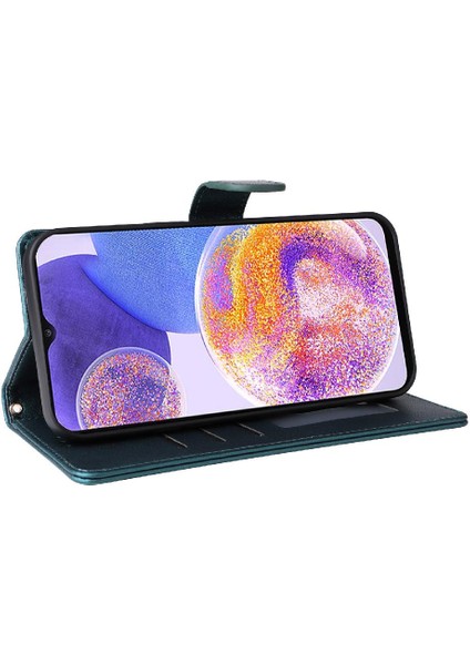 Samsung Galaxy A23 4g Için Flip Case/5g Darbeye Cüzdan Deri Kılıf (Yurt Dışından)