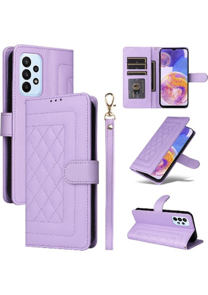 Samsung Galaxy A23 4g Için Flip Case/5g Darbeye Cüzdan Deri Kılıf (Yurt Dışından)
