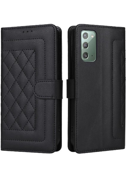Samsung Galaxy Not 20 Için Flip Case Cüzdan Basit Iş Kapak Çevirin (Yurt Dışından)