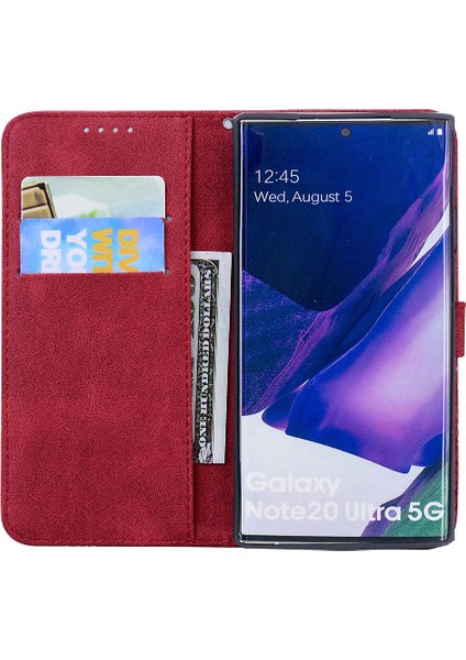 Samsung Galaxy Not 20 Için Kılıf Ultra 5g Kickstand Koruyucu Deri (Yurt Dışından)