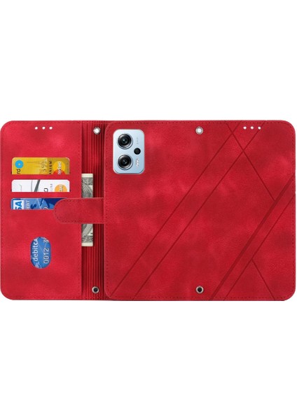 Xiaomi Poco X4 Gt Anti Scratch Kickstand Kredi Kartı Tutucu Için Filp Durumda (Yurt Dışından)
