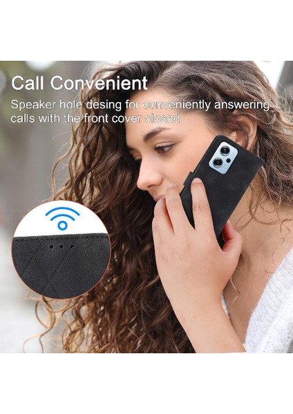 Xiaomi Poco X4 Gt Anti Scratch Kickstand Kredi Kartı Tutucu Için Filp Durumda (Yurt Dışından)