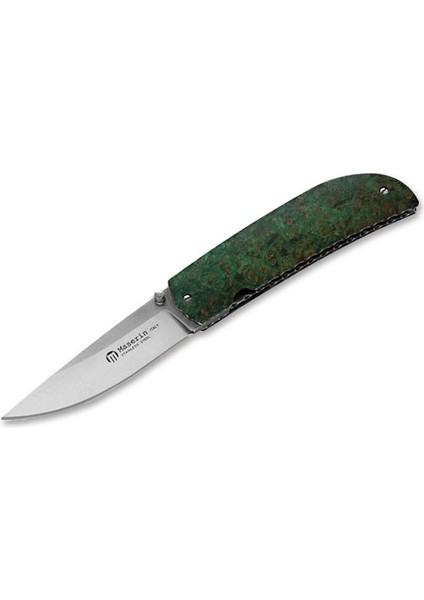 Atti Knife Green Burl Çakı