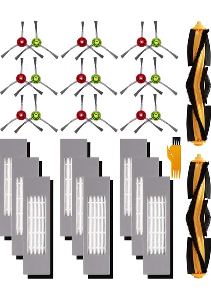 Deebot Ozmo T5 T8 T8 T8 Max T9 Max T9 Güç N7 N8 Robotlu Süpürge Aksesuarları Için Yedek Parçalar (Yurt Dışından)