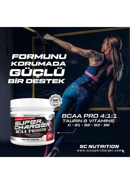 Sc BCAA PRO 300 Gr Orman Meyvalı