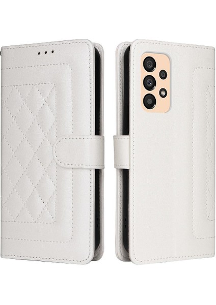 Samsung Galaxy A33 5g Için Flip Case Kapak Kılıf Cüzdan Basit (Yurt Dışından)