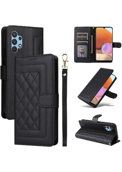 Samsung Galaxy A32 4g Cüzdan Basit Iş Flip Kapak Için Flip Case (Yurt Dışından) modelleri